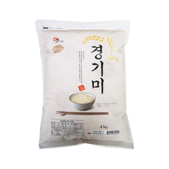 [햇사래] 남양농산 25년산 경기미 4kg(상등급)