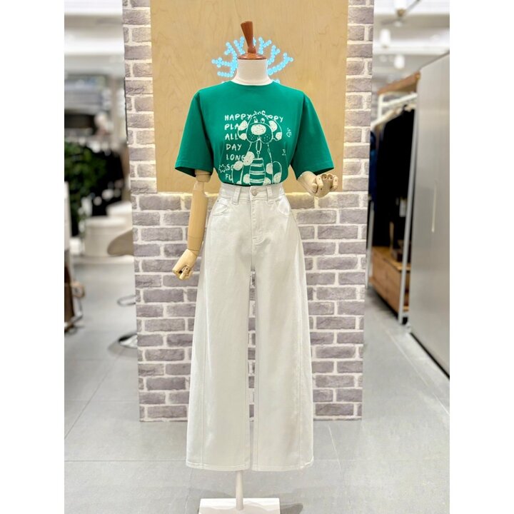 (신세계 사우스시티)스판 절개 컬러 데님팬츠 (LC31F5DP536X)