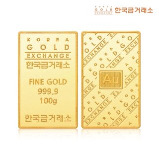한국금거래소 순금 골드바 100g