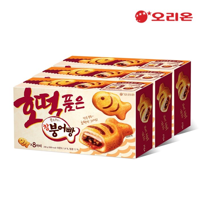 (G)오리온 호떡품은 참붕어빵 8P(248g) x 3개