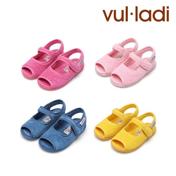 (대전신세계)[VULLADI] 불라디 타올 샌들 4 COLORS 키즈샌들 아동샌들 여아샌들 남아샌들 여름샌들
