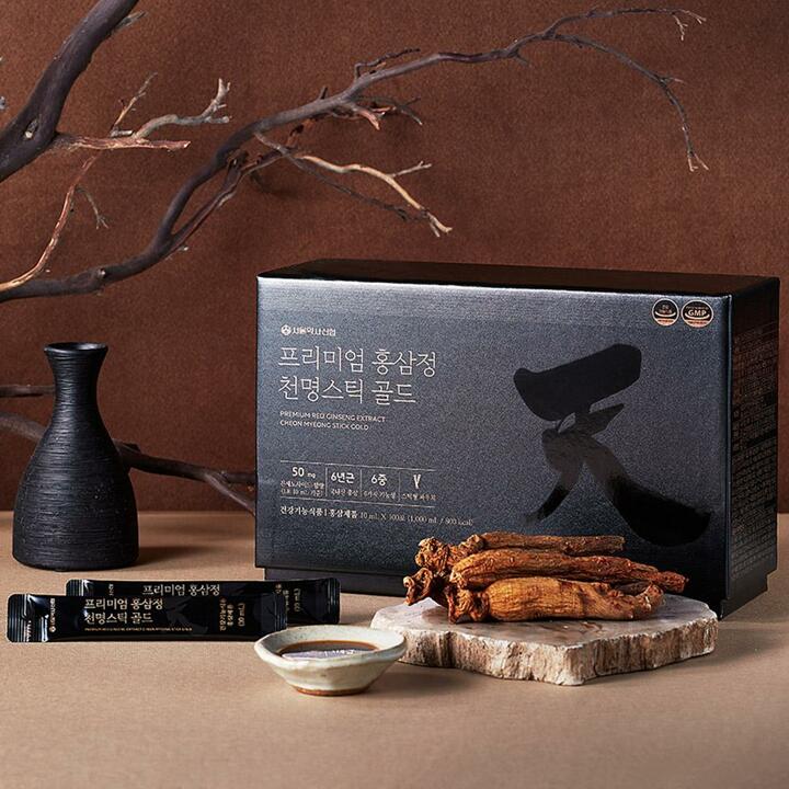 [G] 서울약사신협 프리미엄 홍삼정 천명 골드 100포 대용량(쇼핑백증정)