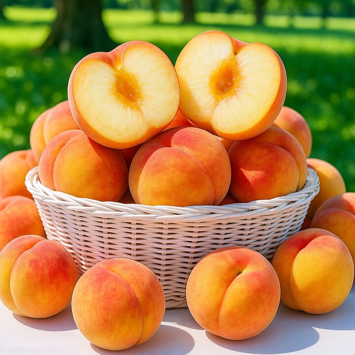 [산해직송] 하우스 복숭아 중소과 1kg / 7-9과 내외