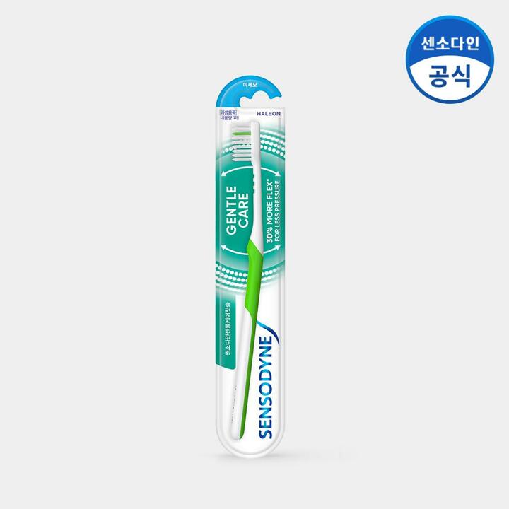 센소다인 부드러운 미세모 젠틀 칫솔 1입 x8개