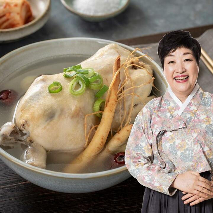 한복선 녹두품은 능이삼계탕 1kg * 4팩