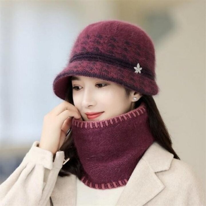 모자단품할머니중년울엄마여자겨울모자엄마선물할머니모자중년여성의류여성겨울모자