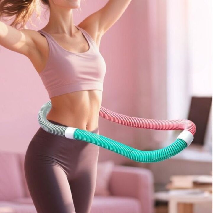 복부운동허리운동스프링훌라후프홈트다이어트
