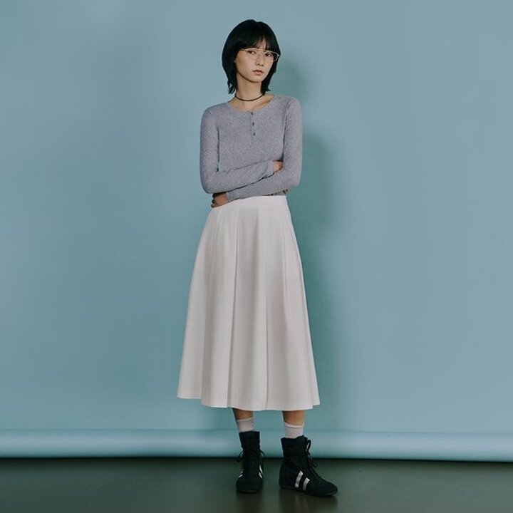 (대전신세계)플레어 롱 스커트 AS1WS264