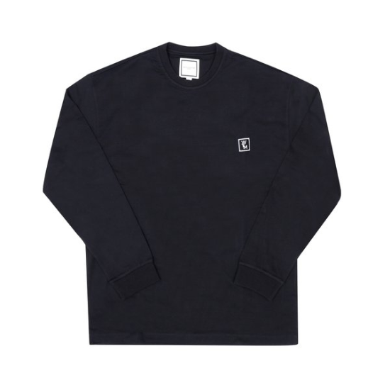 우영미 W261TS51 713B 백 로고 남성 긴팔티