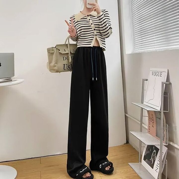 벨라도나 여성 루즈핏 4컬러 캐주얼 코듀로이 와이드 밴딩팬츠 BLDN30125W