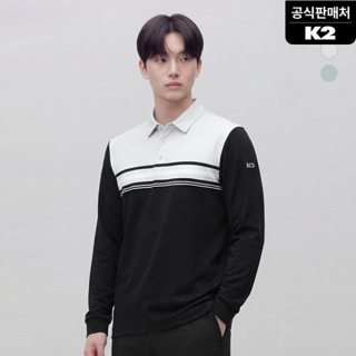 [K2] 남성 BOOST 선염 긴팔 폴로 티셔츠_KMP24283