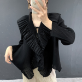 플라라 (88까지)플리츠러플스트링자켓