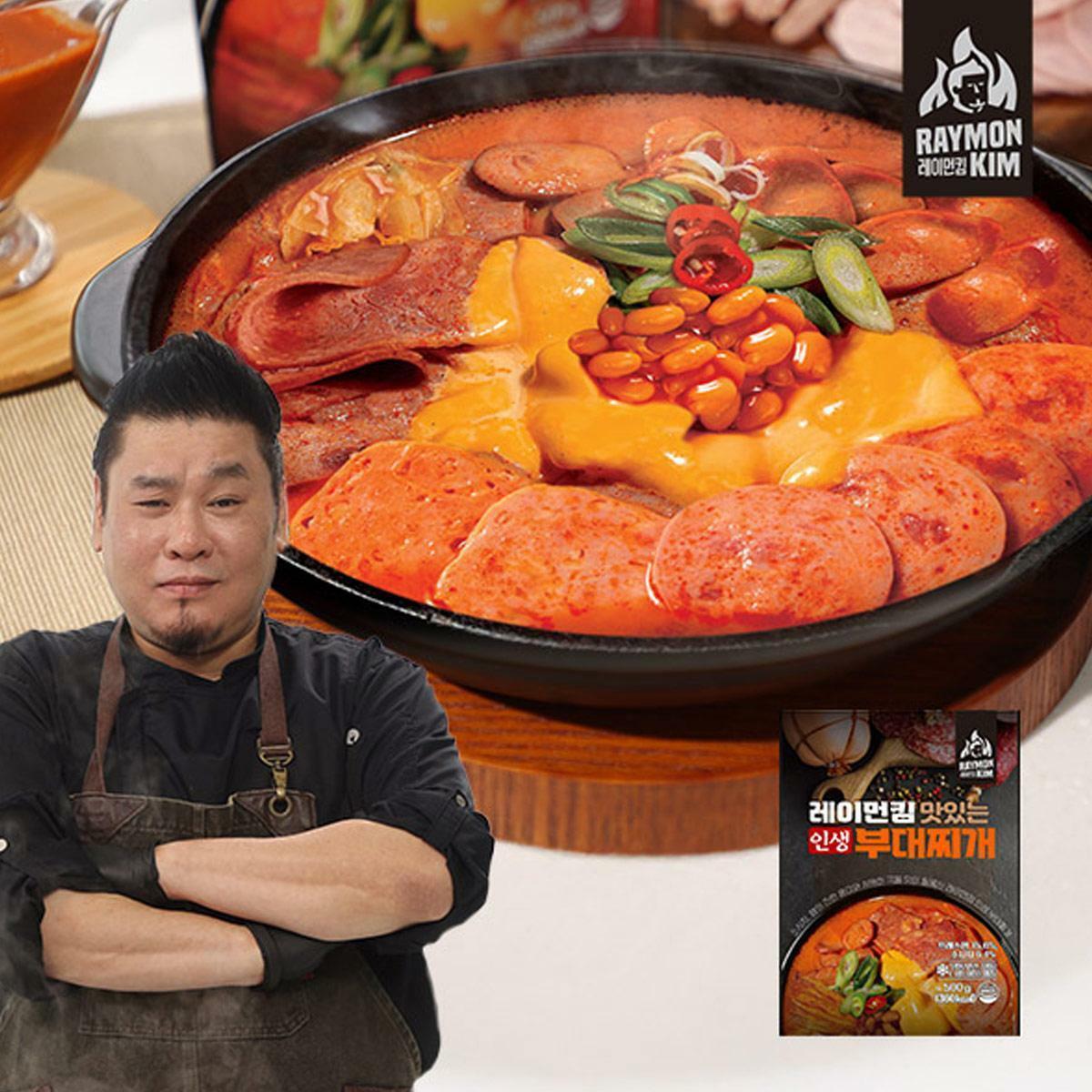 (m)[레이먼킴]맛있는 인생 부대찌개 500g 10팩