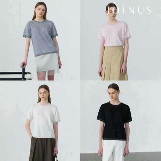 [26SS최신상]조이너스 글리터 반팔니트 2종