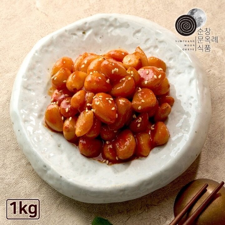 순창문옥례 고추장 마늘 장아찌 1kg 우리농산물12677377588762