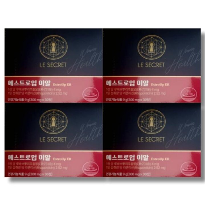 [건강나라]뉴트리원르시크릿에스트로업이알ERr731300mg30정4개