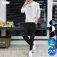 텐제로 간절기 남성 데일리 긴팔맨투맨 + 조거팬츠세트 셋업 트레이닝 긴팔티 긴바지 Bon-2637