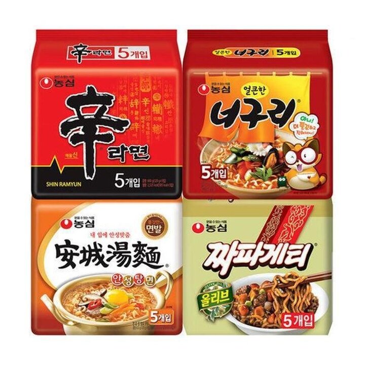 [오뚜기]신라면+안성탕면+너구리+짜파게티20봉