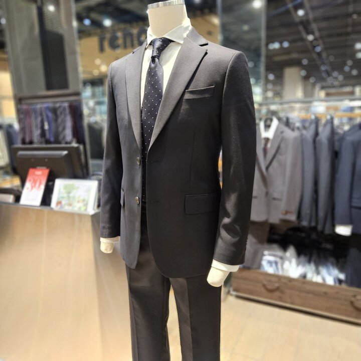 (신세계하남점)renoma 26 S/S 프리미엄 슬림스판 다크네이비 정장 RSAISJ42A