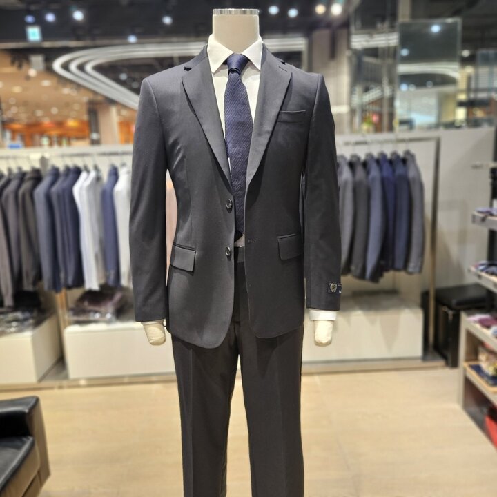 (신세계하남점)renoma 26 S/S 프리미엄 슬림스판 다크네이비 정장 RSAISJ42A