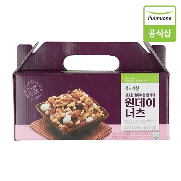 풀무원 고소한 율무볶음 베리 원데이너츠 (15gX20EA)