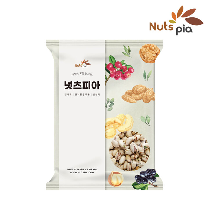 [넛츠피아] 구운 껍질 무염 피스타치오 1kg