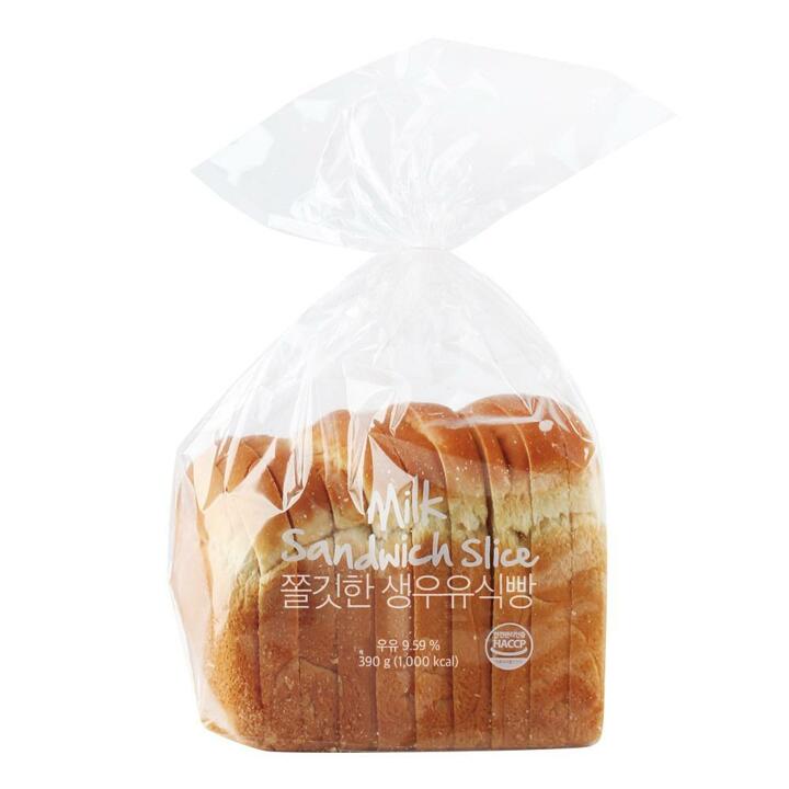 [신라명과] 쫄깃한생우유식빵 390g x2봉 무료배송