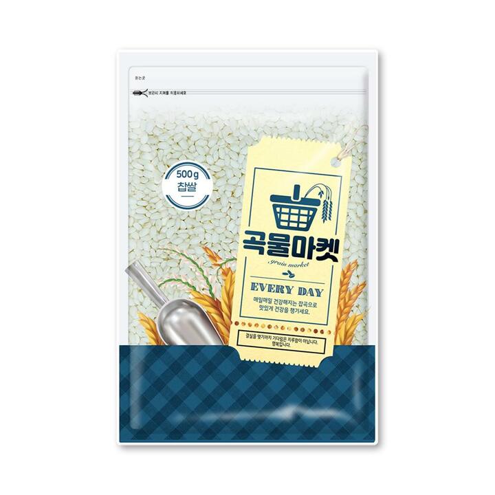 [더프레시] 곡물마켓 국내산 찹쌀 500g