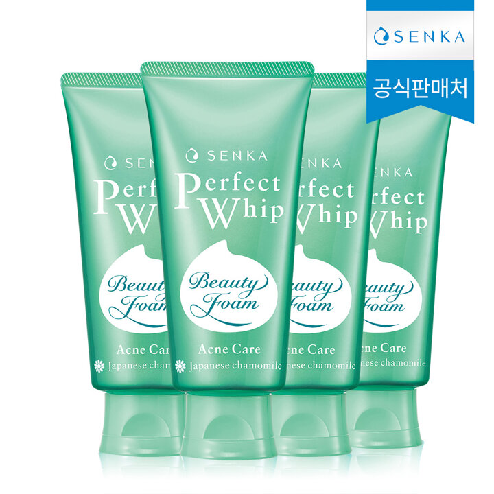 NEW 센카 퍼펙트휩 아크네케어 100g x 4개