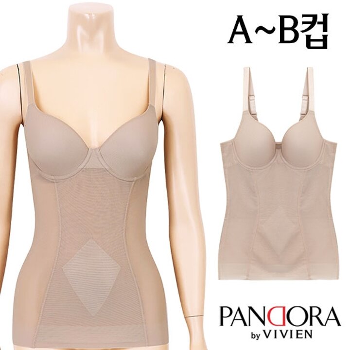 누디 소프트 풀컵몰드 보정쉐이퍼 치마올인원1종(PBT3737)75A-90B