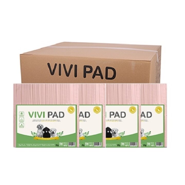 [비비] VIVI 배변패드 20g 400매 BOX 대용량 무배