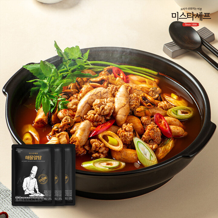 미스타셰프 해물알탕 550g 3팩