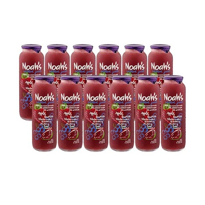 노아 애플 구아바 블랙커런트 스트로베리 블루베리 주스 260ml x 12병