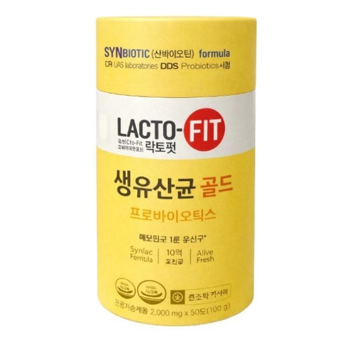 [종근당락토핏]종근당건강락토핏골드생유산균프로바이오틱스아연2g50포1통