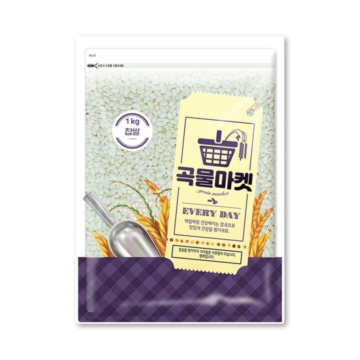 [더프레시] 곡물마켓 국내산 찹쌀 1kg
