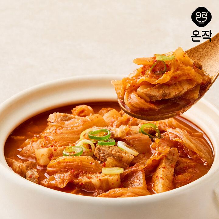 [온작] 이영자 초간단 국물요리 냉동국 4종 8팩(묵은지김치찌개,황태콩나물국,우거지된장국,소고기미역국)
