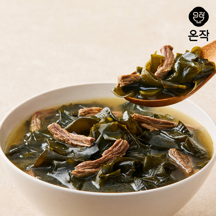 [온작] 이영자 초간단 국물요리 냉동국 4종 8팩(묵은지김치찌개,황태콩나물국,우거지된장국,소고기미역국)