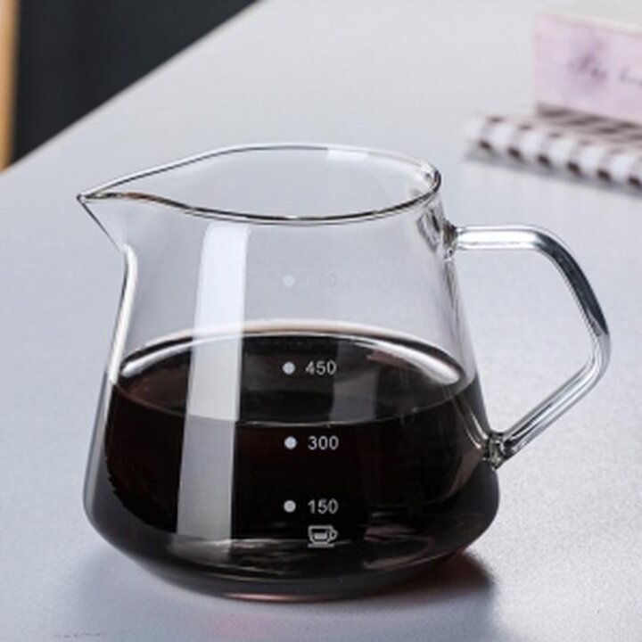 로하티내열유리커피서버(600ml)계량핸드드립서버