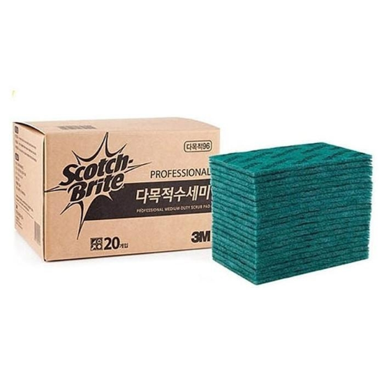 (주)셀러허브 3M 다목적 스카치 수세미 일반 용기용 AL345 1B61013