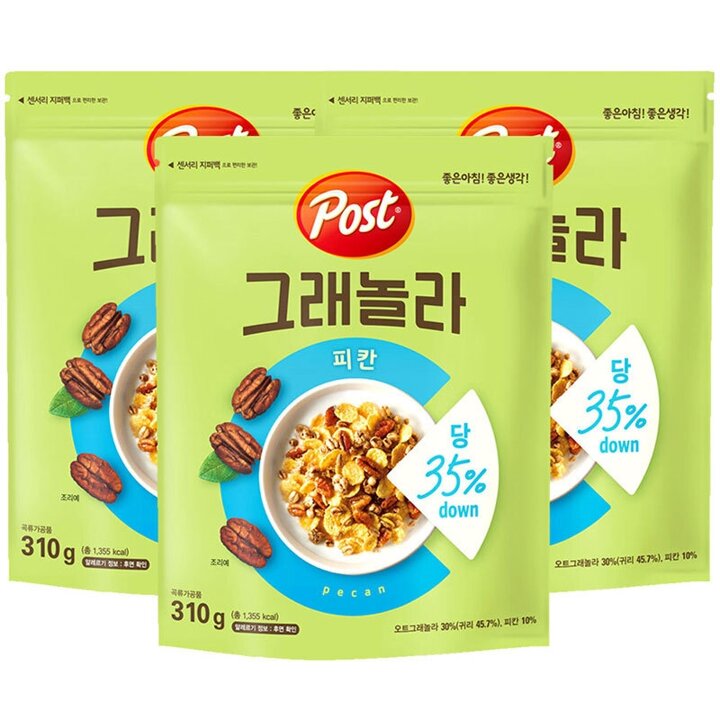 포스트 그래놀라 피칸 310g x 3개