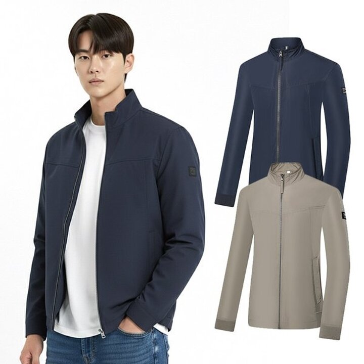 콜핑 남성 봄 광택 홑겹 블루종 등산 바람막이 자켓 KSC627SJ6M
