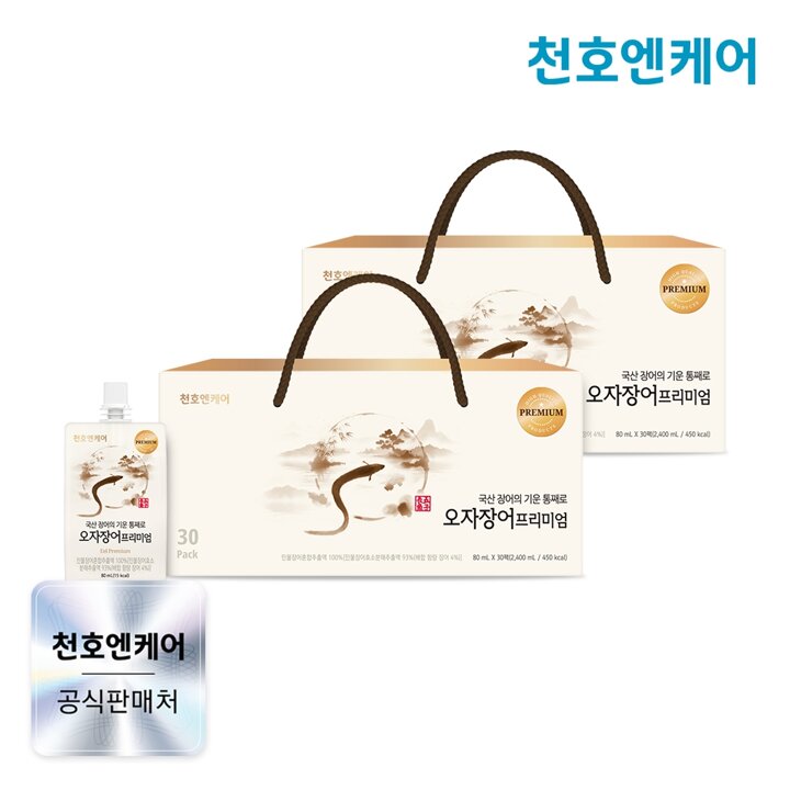[천호엔케어] 오자장어 프리미엄 80ml 30팩 x 2박스