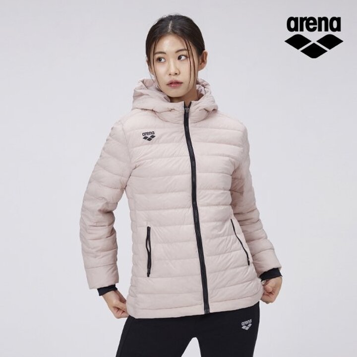 (아레나스포츠) 여성 베이직 후드 패딩 자켓 S3WL1PJ02LPK