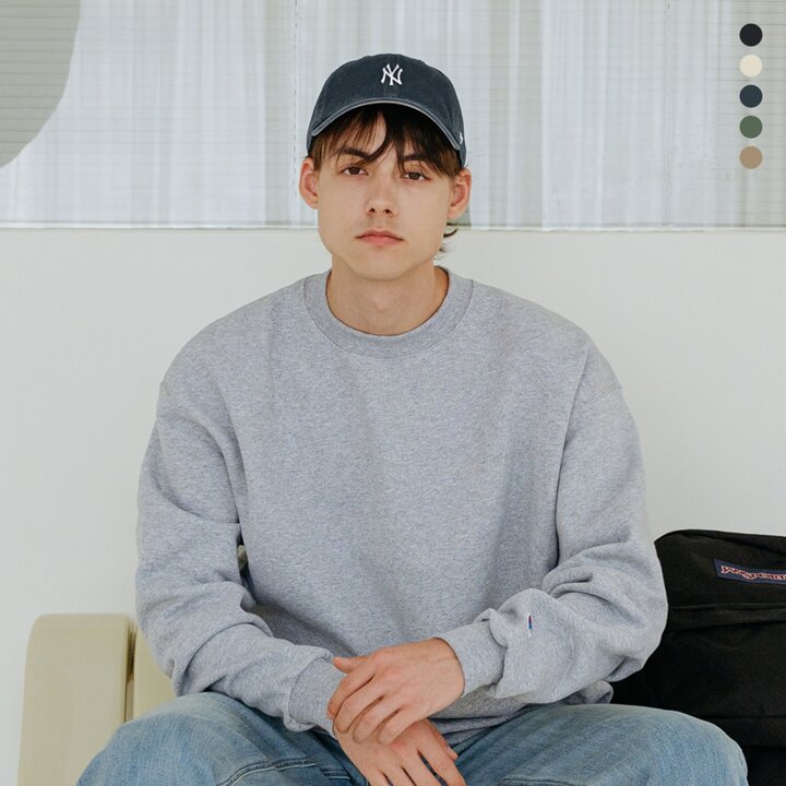 [47브랜드] 뉴욕양키즈 스몰로고 베이스러너 볼캡 남여공용 모자 택1