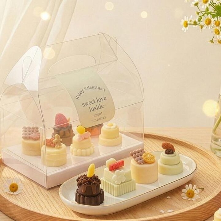아트박스/미소짓는하루 미니케이크 초콜릿만들기세트 발렌타인데이 수제 DIY