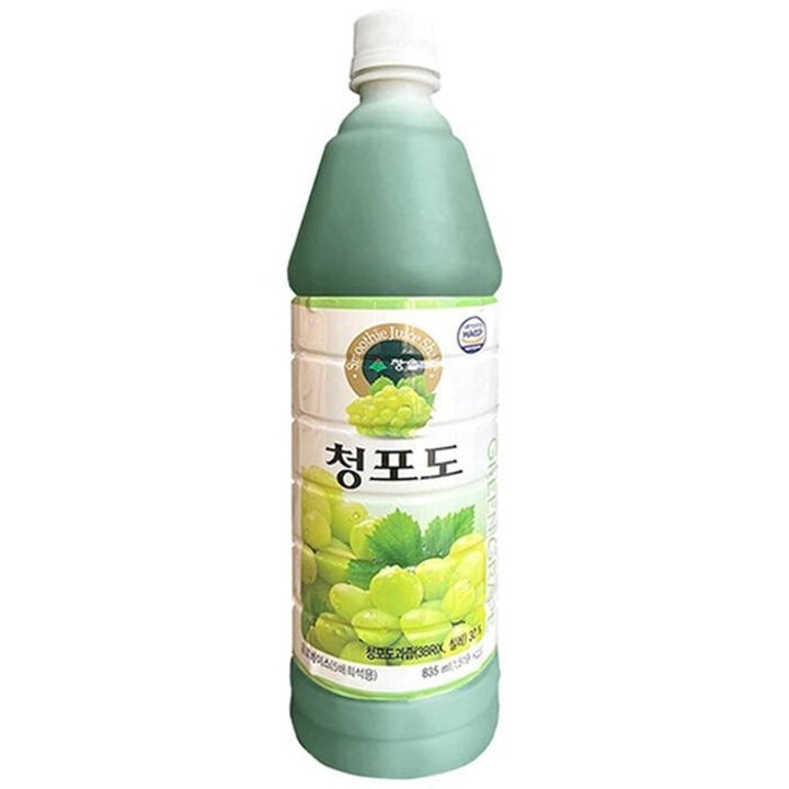 청솔청포도원액음료베이스835mlx1개