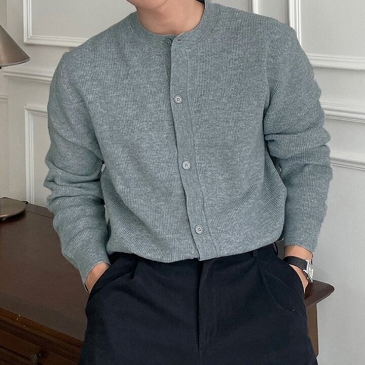 데일리 남성 캐주얼 디자인 봄가을 가디건 IS-JK17