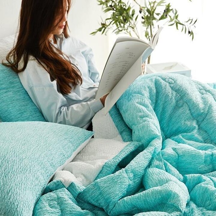 클푸멜론 써커 차렵이불 Q