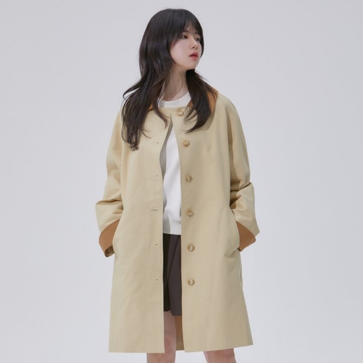 [제이디엘]몽쉘 브랜딩 바바리 코트