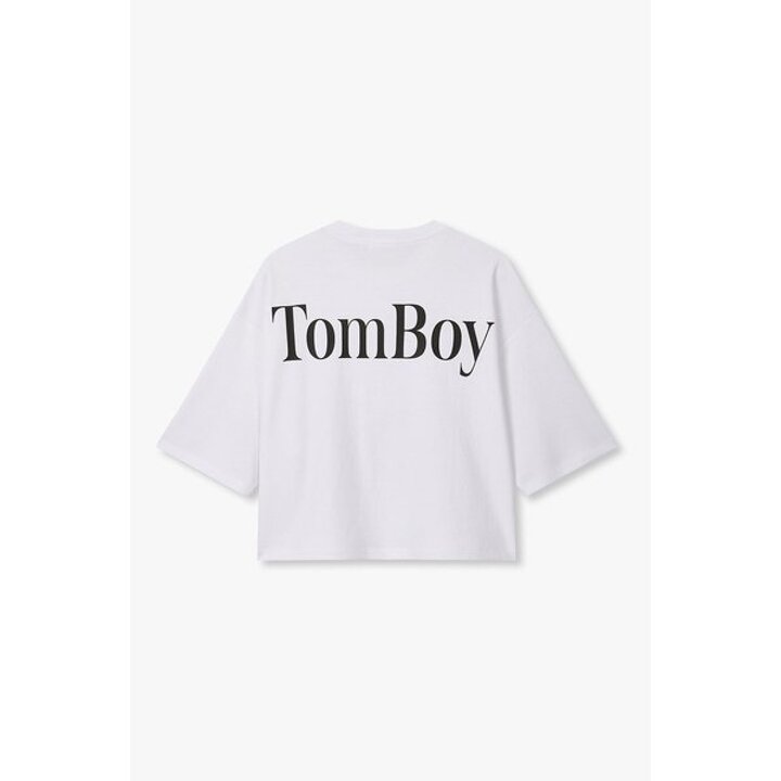 (신세계강남점)TOMBOY 백 프린트 티셔츠( 9176322971AR)